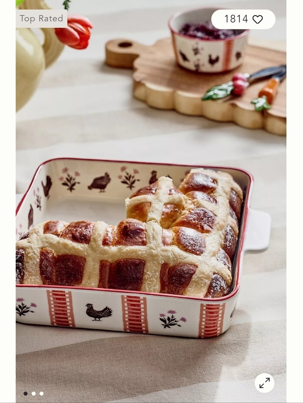 NWT Millie Square Baking Dish & Mug
